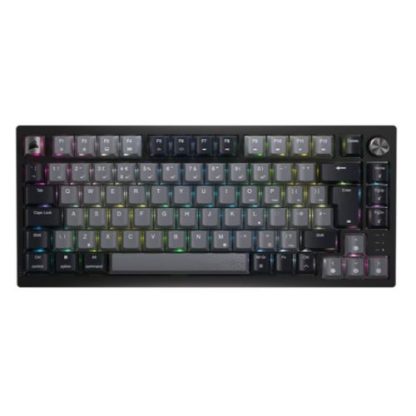 Corsair K65 PLUS Wireless Compact 75% Mechanical RGB Gaming Keyboard, Wireless Btooth USB, MLX Red Linear Switches, Sound Dampening, Black