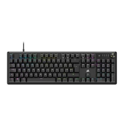 Corsair K70 CORE RGB Mechanical Gaming Keyboard, USB, Red Linear Switches, Sound Dampening, Rotary Dial, Aluminium Top Plate, Black
