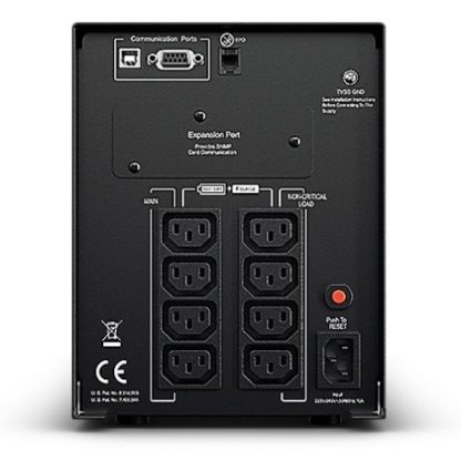 CyberPower 1000VA Line Interactive Tower Pro UPS, 900W, LCD Display, 8x IEC, AVR Energy Saving, Hot-Swap Batteries