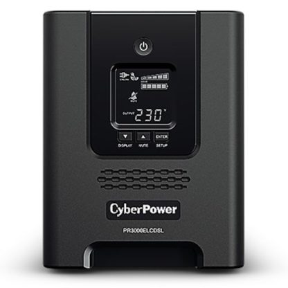 CyberPower PR3000ELCDSL Line-Interactive UPS, with seamless Pure Sine Wave, provides the best power protection available for office system devices including PCs, workstations, networking devices, and peripherals. It’s typically integrated in the back office, server room, and data center environment.