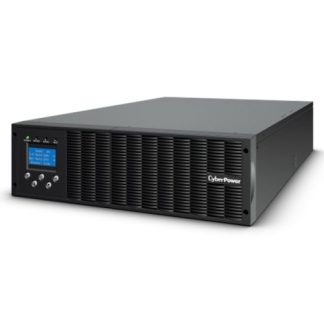 CyberPower Online XL Smart App 6000VA Double Conversion 3U Rack Tower UPS, 5400W, LCD Display, 1x Hardwire Terminal Block, Ext. Battery Module