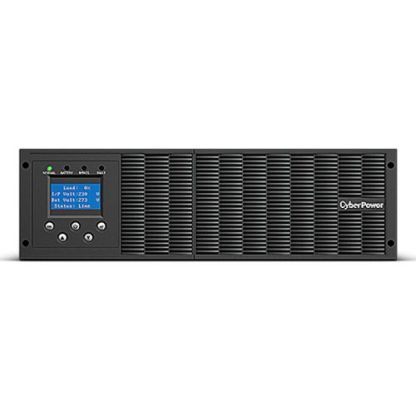 CyberPower Online XL Smart App 6000VA Double Conversion 3U Rack Tower UPS, 5400W, LCD Display, 1x Hardwire Terminal Block, Ext. Battery Module