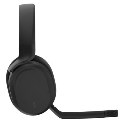 Fractal Design Scape (Dark) Gaming Headset, Wireless-Btooth-USB, Custom-Tuned Drivers, EQ Presets, 40 Hours Battery, Charging Stand, Ambient Lighting