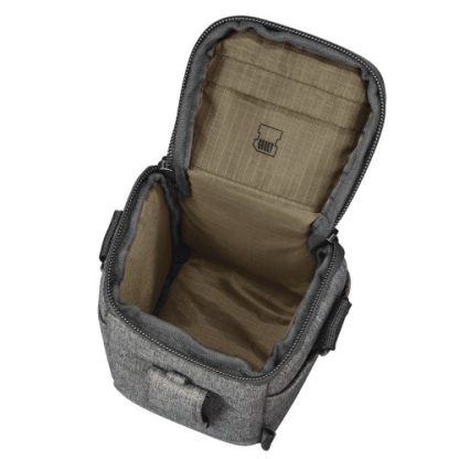 Hama Terra 90 Camera Case, Belt Loop, Shoulder Strap, Grey, 8 x 7.5 x 13 cm Compartment