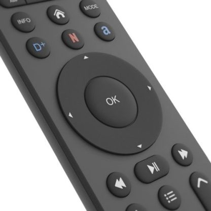 Hama Solar Powered Universal IR Remote Control for Over 1,000 Devices, Control 8 Devices, App Buttons, 10m Range