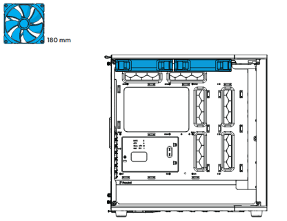 Fractal Design North XL RC Charcoal Black TG Dark Case w Dark Glass Window, ATX, 3 PWM Fans, USB-C, Walnut Front, Reverse Connector Asus BTF Compatible CAA-FRNORXLRCDTG