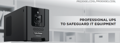 CyberPower PR3000ELCDSL Line-Interactive UPS, with seamless Pure Sine Wave, provides the best power protection available for office system devices including PCs, workstations, networking devices, and peripherals. It’s typically integrated in the back office, server room, and data center environment.