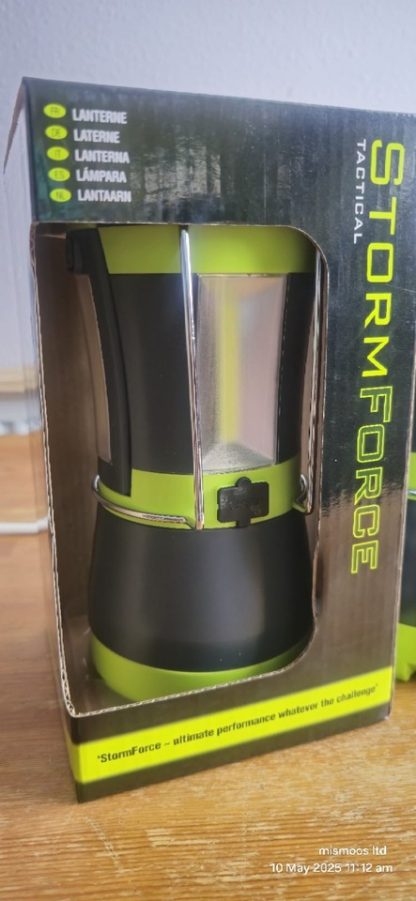 Summit Storm Force 8W Cob LED Tactical Lantern Rechargeable Camping 300 Lumes
