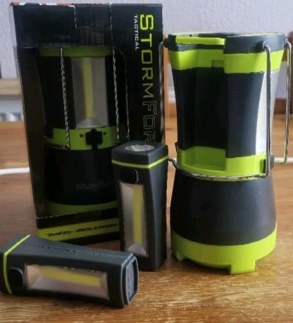 Summit Storm Force 8W Cob LED Tactical Lantern Rechargeable Camping 300 Lumes