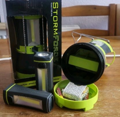 Summit Storm Force 8W Cob LED Tactical Lantern Rechargeable Camping 300 Lumes
