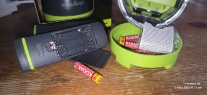 Summit Storm Force 8W Cob LED Tactical Lantern Rechargeable Camping 300 Lumes