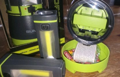Summit Storm Force 8W Cob LED Tactical Lantern Rechargeable Camping 300 Lumes