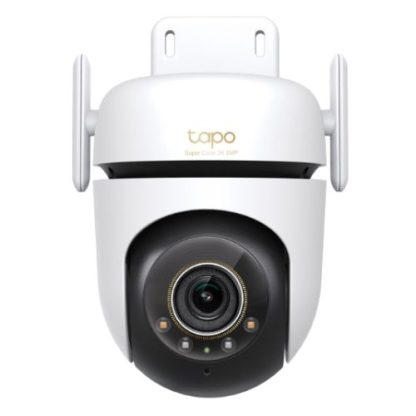 TP-LINK (TAPO C530WS) Outdoor Pan Tilt 3K 5MP Security Wi-Fi Camera, 360°, Colour Night Vision, Smart AI Detection, Sound & Light Alarm, 2-Way Audio