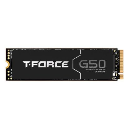 Team 2TB T-Force G50 M.2 NVMe Gen4 SSD, M.2 2280, PCIe4, 3D NAND, R/W 5000/4500 MB/s, Graphene Heatsink