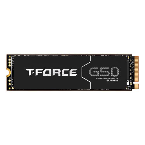 Team 512GB T-Force G50 M.2 NVMe Gen4 SSD, M.2 2280, PCIe4, 3D NAND, R/W 5000/2500 MB/s, Graphene Heatsink
