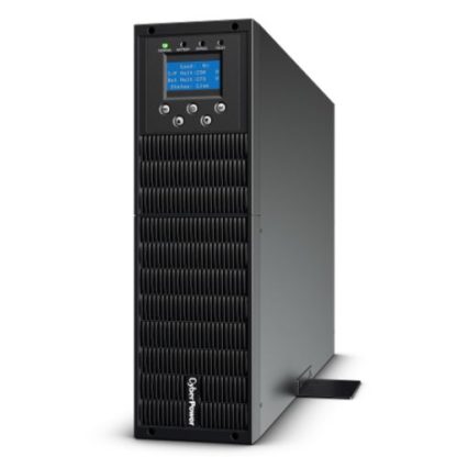 CyberPower Online XL Smart App 10,000VA Double Conversion 3U Rack/Tower UPS, 9000W, LCD Display, 1x Hardwire Terminal Block, Ext. Battery Module