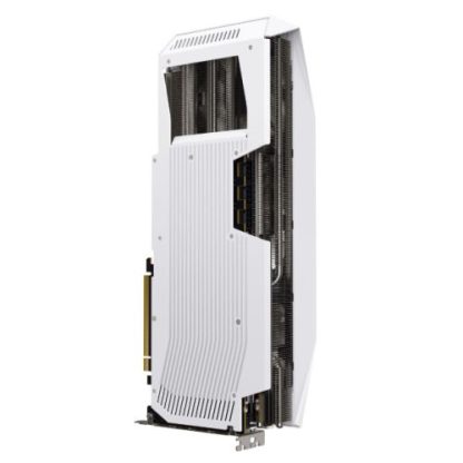XFX Mercury RX9070 XT OC White Gaming Edition with RGB, PCIe5, 16GB DDR6, HDMI, 3 DP, 3100MHz Clock, Overclocked