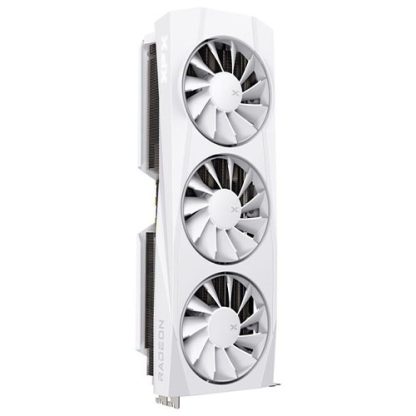 XFX RX9070 XT Quicksilver White Magnetic Air Edition, PCIe5, 16GB DDR6, HDMI, 3 DP, 2970MHz Clock, Magnetic Air Tech - Image 4
