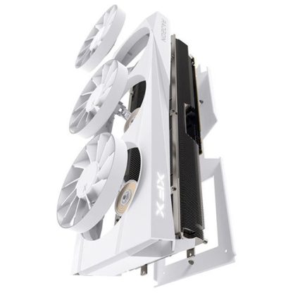 XFX RX9070 XT Quicksilver White Magnetic Air Edition, PCIe5, 16GB DDR6, HDMI, 3 DP, 2970MHz Clock, Magnetic Air Tech - Image 3