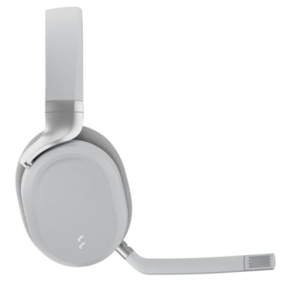 Fractal Design Scape (Light) Gaming Headset, Wireless/Btooth/USB, Custom-Tuned Drivers, EQ Presets, 40 Hours Battery, Charging Stand, Ambient Lighting