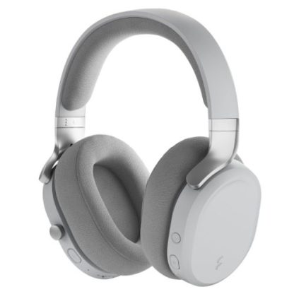 Fractal Design Scape (Light) Gaming Headset, Wireless/Btooth/USB, Custom-Tuned Drivers, EQ Presets, 40 Hours Battery, Charging Stand, Ambient Lighting