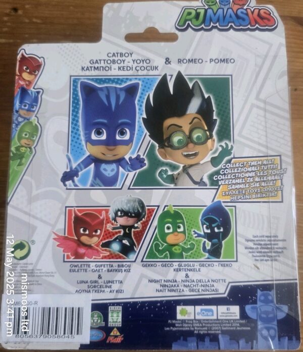PJ Masks 2-Pack Figure Set Catboy & Romeo Hero & Villain
