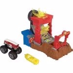 Monster Truck Arena Smashers Hw 5-Alarm Fire Crash Challenge