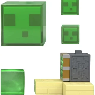 Minecraft Redstone Charged Sticky Piston Trap – Action Playset – Ages 6+