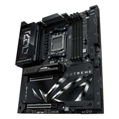 Asus ROG CROSSHAIR X870E EXTREME, AMD X870E, AM5, EATX, 4 DDR5, HDMI, 2 USB4, Wi-Fi 7, 10G & 5G LAN, 5″ Colour LCD, 5x M.2