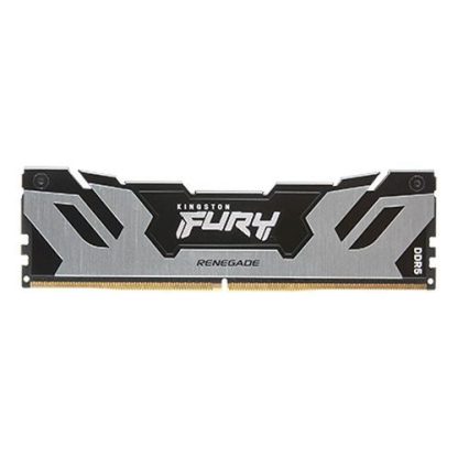Kingston Fury Renegade 32GB Kit (2 x 16GB), DDR5, 6400MHz, CL32, 1.4V, ECC, XMP 3.0, PMIC, DIMM Memory, Black/Silver