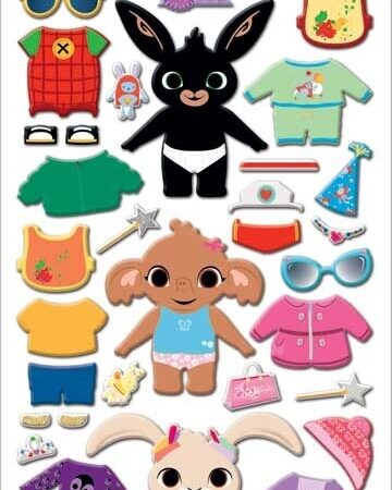 Bing Dress Up Stickers