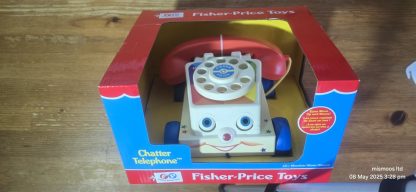 FISHER PRICE, CLASSIC, CHATTER PHONE, 1961, NEW