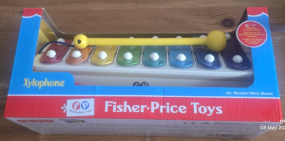 Fisher Price, Classic, Xylophone, Musical, Instrument, Toy, 1957 – 2020 23121WL