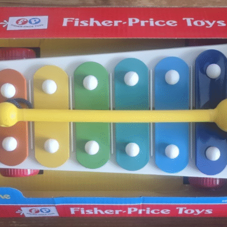 Fisher Price, Classic, Xylophone, Musical, Instrument, Toy, 1957 – 2020 23121WL