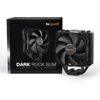 Be Quiet! BK024 Dark Rock Slim Heatsink & Fan, Intel & AMD Sockets, Silent Wings Fan, 180W, Fluid Dynamic