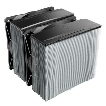 Be Quiet! BK041 Pure Rock Pro 3 Silver Heatsink & Fan, Intel & AMD Sockets, 2x Pure Wings 3 Fans, 6 High-Performance Heatpipes, 250W TDP