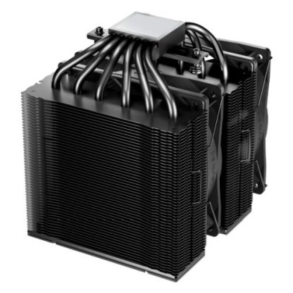 Be Quiet! BK043 Pure Rock Pro 3 LX Black ARGB Heatsink & Fan, Intel & AMD Sockets, 2x Light Wings LX ARGB Fans, 6 High-Performance Heatpipes, 250W TDP