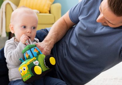 Lamaze Clip and Go John Deere Tractor