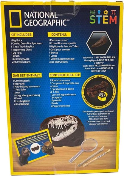 National Geographic Dino Fossil Dig Children’s Science Kit