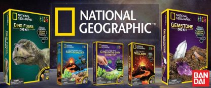 National Geographic Bug Dig Science Kit with 3 Preserved Bugs