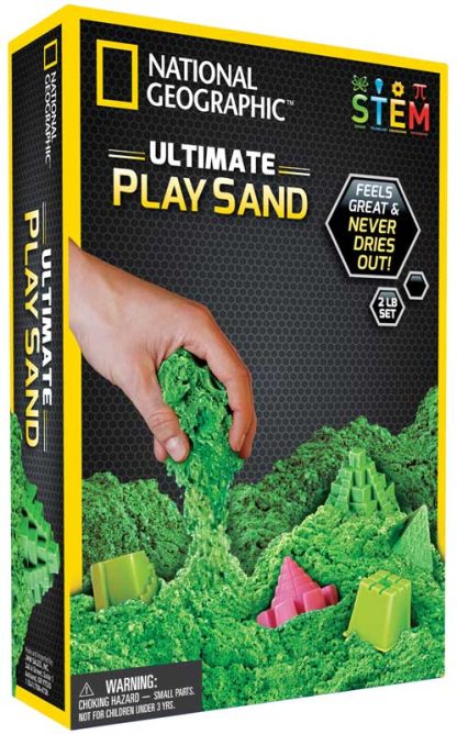National Geographics Ultimate Green play sand
