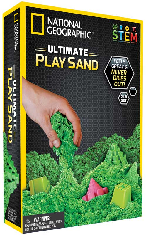 National Geographics Ultimate Green play sand