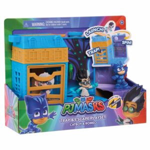 PJ Masks Trap & Escape Playset CatBoy and Romeo