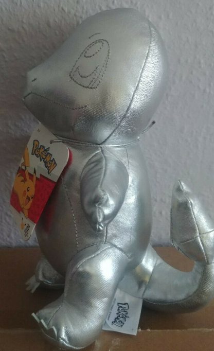 POKEMON, 25TH CELEBRATION, 8 INCH, SILVER PLUSH, SCORBUNNY, GROOKEY, SOBBLE, CHARMANDER, PIKACHU, SQUIRTLE