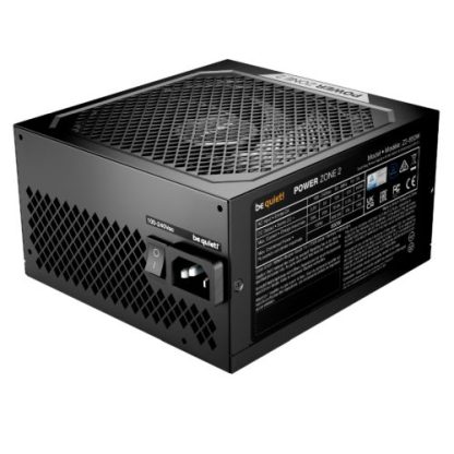 Be Quiet! 850W Power Zone 2 PSU, Fully Modular, 80+ Platinum, Cybenetics Platinum, Semi-Passive Zero-RPM Cooling, ATX 3.1, PCIe 5.1