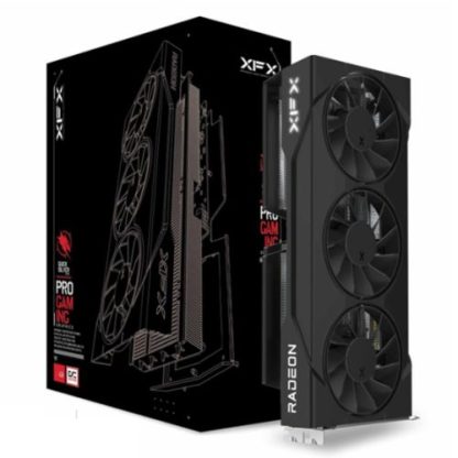 XFX Swift RX9060 XT OC Triple Fan Gaming Edition 16GB, PCIe5, 16GB DDR6, HDMI, 2 DP, 3320MHz Clock, Overclocked