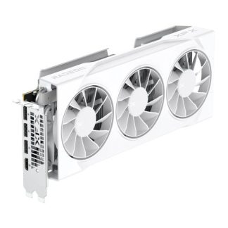 XFX Swift RX9070 OC White Triple 90mm Fan Gaming Edition, PCIe5, 16GB DDR6, HDMI, 3 DP, 2700MHz Clock, Overclocked
