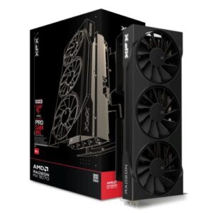 XFX Swift RX9070 OC Gaming Edition, PCIe5, 16GB DDR6, HDMI, 3 DP, 2700MHz Clock, Overclocked