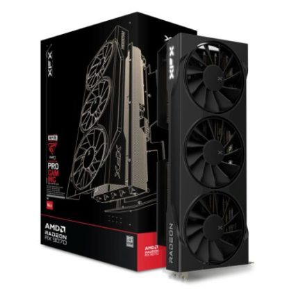 XFX Swift RX9070 OC Gaming Edition, PCIe5, 16GB DDR6, HDMI, 3 DP, 2700MHz Clock, Overclocked