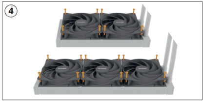 Be Quiet! Light Loop 240mm ARGB Liquid CPU Cooler, 2x Light Wings LX PWM Fans, ARGB Cooling Block, ARGB-PWM-Hub, White